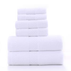 Ensemble de serviettes de luxe super absorbantes de haute qualité à séchage rapide pour hôtel Serviettes de bain brodées pour le visage et les mains avec logo personnalisable - Product Image 4