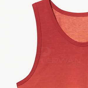 Best Selling PERWAN SPORTS Men's Casual Training Tank Top High Quality Quick Dry Breathable Comfortable Polyester/Cotton Active - Product Image 6