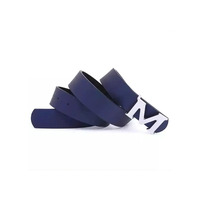 Cinturones de Vestir de Cuero Vacuno para Hombre al por Mayor, Hebilla de Acero, Color/Talla Personalizables, 3.5cm de Ancho, 110-130cm de Largo, Excelente Calidad