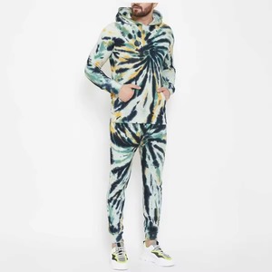 เสื้อวอร์มผู้ชายแบบมีฮู้ดพิมพ์ลายมัดย้อมมีฮู้ดน้ำหนักเบาระบายอากาศได้ดีเป็นมิตรกับสิ่งแวดล้อมแห้งเร็วล่าสุด - Product Image 6