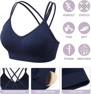 Meilleure qualité de soutien-gorge de sport Fitness Nouveau design Vêtements de sport respirants pour femmes Plus Size Included Fabriqué au Pakistan - Product Image 5