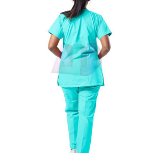 Conjunto de Uniforme Médico Ligero y Ecológico para Mujer para Uso Hospitalario con Material de Algodón Elástico de Fácil Cuidado y Opciones Personalizables - Product Image 2