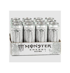 Monster Energy Ultra Zero Sugar White – Boisson énergisante légère aux agrumes pour la distribution mondiale - Product Image 3