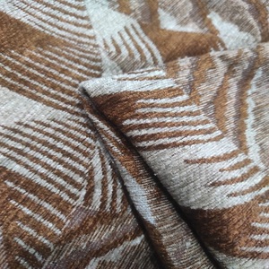 ผ้าแจ็คการ์ดโพลีเอสเตอร์100% สไตล์ยุโรปเส้นด้ายย้อมสีความหนาแน่นสูงระบายอากาศเป็นมิตรกับสิ่งแวดล้อมสำหรับห้องนั่งเล่นที่มีคุณภาพ - Product Image 1