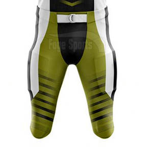 Uniforme de football américain à manches courtes respirant sur mesure de haute qualité pour hommes 100% polyester Couleurs et logo personnalisables - Product Image 4
