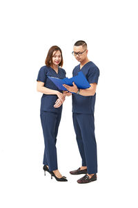 เสื้อสครับทางการแพทย์จากเวียดนามเสื้อสครับสำหรับโรงพยาบาล - Product Image 3