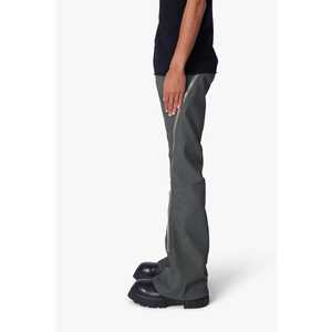 PANTALONES FLARE CREMALLERA CUERO D519 - Product Image 3