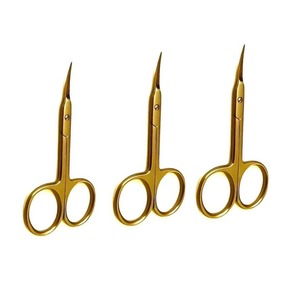 Tijeras Curvas de Acero Inoxidable para el Cuidado de las Uñas, Herramienta de Precisión para Manicura y Pedicura, para un Recorte Limpio y Preciso - Product Image 5