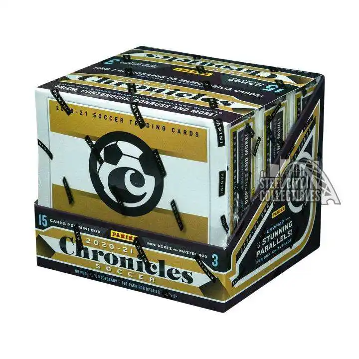 2020-21 Panini Crônicas de Futebol Hobby Box para venda