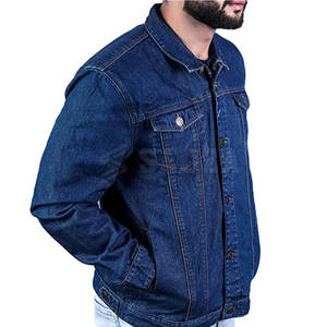 Vestes jeans pour hommes fabriqués au Pakistan de qualité supérieure Vestes d'hiver pour hommes en gros au design personnalisé - Product Image 4