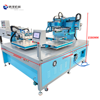 Machine d'impression sérigraphique à 4 postes personnalisée en usine pour l'impression de sacs d'emballage et de produits textiles avec table rotative