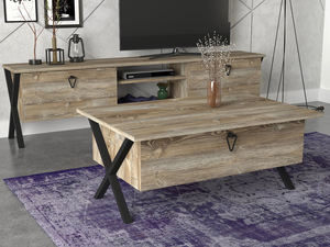 Exclusivo de lujo aglomerado Exclusivo Zeth Coffee Table Patik de Turkiye Best Seller - Product Image 1