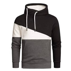 Algodón 75% poliéster 25% manga larga de talla grande sudaderas con capucha nueva moda con capucha de lana gruesa de gran tamaño para hombres - Product Image 6