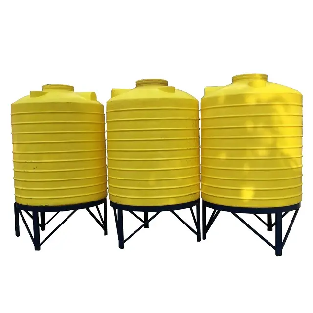 Tanque de almacenamiento IBC de plástico personalizado de fábrica para almacenamiento y transporte de agua de aceite químico