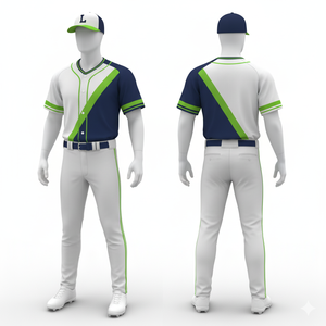 Unisex <b>Baseball</b> Uniform Custom Team Logo Name Number Quick Dry Sublimated Mesh <b>Clothing</b> - Product Image 5