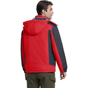Chaqueta Hombre con Tejido Impermeable Alto Rendimiento con Capucha Ajustable y Protección Aislante para Frío Extremo - Product Image 2