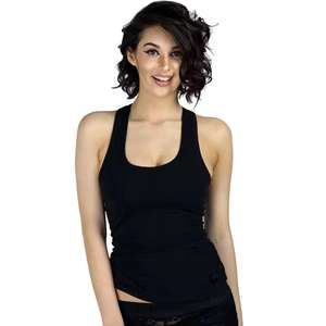 Camisola con correa ajustable | Top suave de ajuste personalizado para una fácil colocación en capas y uso doméstico relajado - Product Image 3