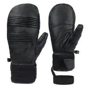 ถุงมือหนังสำหรับฤดูหนาวกันหิมะกันน้ำสำหรับผู้ชายถุงมือสกี - Product Image 6