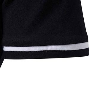 Polo en coton grande taille tendance pour hommes de haute qualité, confortable pour toutes les saisons, demi-fermeture éclair, respirant, design OEM - Product Image 5