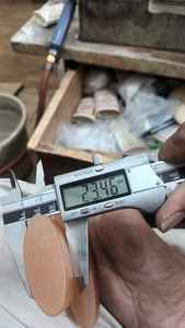 Mango de Cuchillo de Cuerno de Búfalo, Artesanía Duradera Hecha a Mano de Estilo Natural - Product Image 2