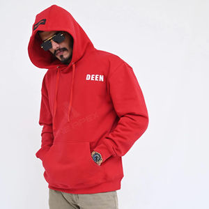 TAWAKKUL pull à capuche pour hommes respirant séchage rapide vêtements de rue pour impression bouffante meilleure qualité conception doublée prix raisonnable lavé - Product Image 1