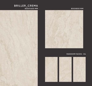 800x1600mm Polished Porcelain Glazed Vitrified Slab Tiles with Carving Effect and Matt Surface for Bedroom Interior Walls - Product Image 2