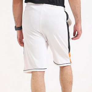 High Quality <b>Men's</b> Mid Waist Casual <b>Sweat</b> <b>Shorts</b> Breathable Solid Color Drawstring Closure Eco-Friendly OEM Service Available - Product Image 2