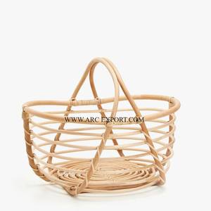 Meilleure vente corbeille à fruits en rotin qualité exclusive grande taille dessus de table panier de rangement intérieur décoratif pour la maison prix abordable - Product Image 1