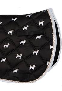 Sudadero de Media Silla Acolchado de Piel de Oveja Hecho a Medida, Superventas, Color Negro Clásico, Forro de Polialgodón, Relleno de Algodón, Venta al Por Mayor - Product Image 2