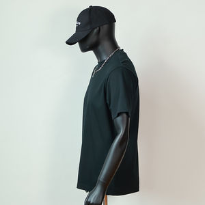 เสื้อยืดโอเวอร์ไซส์ผ้าคอตตอน 100% แขนสั้น พิมพ์ลายได้ตามสั่ง น้ำหนักผ้าเยอะ ไซส์ใหญ่พิเศษ สำหรับผู้ชาย - Product Image 5