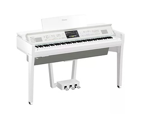 Piano Digital Clavinova CVP-809 con Banco, Color Blanco Pulido, Garantía de 1 Año, Buen Precio - Product Image 2