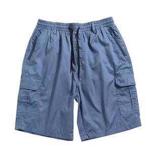 2025 pantalones cortos Cargo de verano para hombre, pantalones cortos ligeros de secado rápido con bolsillos, diseño personalizado OEM - Product Image 1