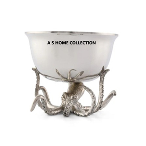 ชามเสิร์ฟอาหารและผลไม้ชุบทองสำหรับตกแต่งแบบเรียบง่ายทำจากโลหะทรงกลมขนาดใหญ่ใช้ทุบทำจากโลหะ - Product Image 5