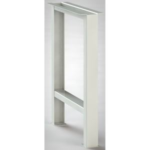 Struttura del banco da lavoro 800 x 80 x 608 mm AxLxP per piano di lavoro - Product Image 1