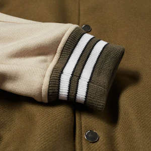 Dernière veste d'hiver coupe ajustée pour homme Style Letterman en polyester fin avec design uni Fabriqué au Pakistan - Product Image 3