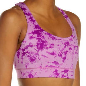 Sujetador deportivo acolchado Fitness Training Gym Workout Activewear Seamless Yoga Top Sujetador deportivo de alta calidad - Product Image 4