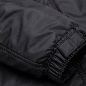 Combinaison de neige unisexe noire grande taille imprimée, longue, à capuche, imperméable, coupe-vent, épaisse, style streetwear, avec boutons - Product Image 6