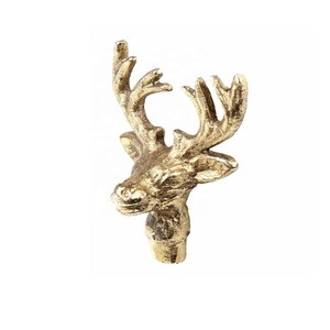 Statue de cerf des marais bâtonnets de bougie en aluminium lourd solide en fonte d'aluminium modernisme bougeoir décoration bougeoir pour la maison - Product Image 4