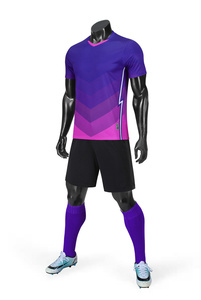 เสื้อฟุตบอลแบบไม่มีโลโก้เสื้อเจอร์ซีย์ฟุตบอลออกแบบเองได้ใหม่ - Product Image 5