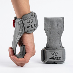 Poignées de musculation en néoprène premium antidérapantes et respirantes avec support de poignet et fermeture auto-agrippante pour entraînements de gym et musculation - Product Image 1