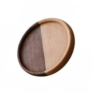 ที่รองแก้วไม้ส่วนบุคคลสำหรับของขวัญสุดพิเศษที่กำหนดเองที่รองแก้วไม้แกะสลักฟรีสำหรับให้เป็นของขวัญขายดีทำจากไม้ฟรี - Product Image 2