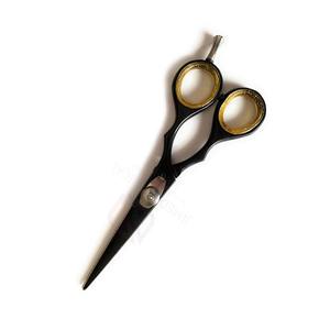 Tijeras Profesionales de Peluquería y Belleza |   Tijeras de Peluquería de Acero Inoxidable Alemán de Alta Calidad con Recubrimiento Negro y Tornillo Ajustable - Product Image 2