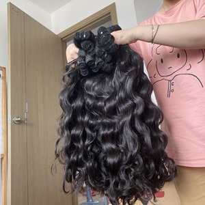 Extension de cheveux humains vierges en cheveux humains bruts de bébé vietnamien et cambodgien sans perte ni enchevêtrement - Product Image 2