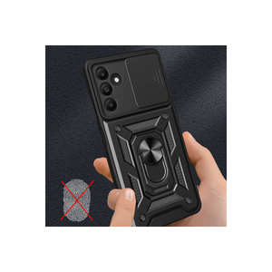 Étui antichoc avec béquille magnétique pour Samsung Galaxy A15 5G A14 A13 avec protection coulissante de l'objectif de l'appareil photo - Série Vega - Product Image 4