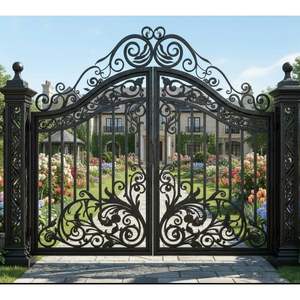 ประตูเหล็กดัดราคาส่งจากโรงงานโดยตรง ราคา<span class=keywords><strong>ประหยัด</strong></span>สำหรับการสั่งซื้อจำนวนมาก - Product Image 5