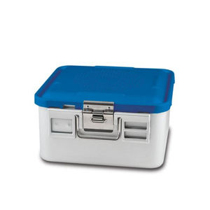 Contenedor de Esterilización para Instrumentos Médico-Quirúrgicos, Manual, Reutilizable, Color Plateado, Venta en Línea, Diseño de Tendencia - Product Image 1