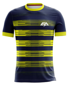 Polyester de haute qualité Football uniforme Logo personnalisé imprimé chemise hauts pantalons bas quantité minimale de commande sublimation vêtements personnalisés Football - Product Image 2