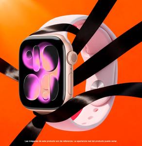 Reloj Inteligente 11 Mini 8ATM Resistente al Agua, Llamadas Bluetooth, Monitor de Ritmo Cardíaco, Deportivo, Pantalla Táctil, Blanco/Rosa con Protector - Product Image 2