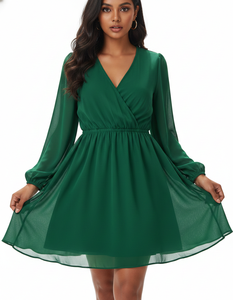 Robe Skater Uni en Chiffon Doux Premium pour Femme Unity Luxure - Product Image 2