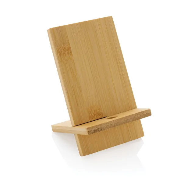 Sustainable Bamboo Smartphone Holder Stationary Holder with Eco-Friendly Material